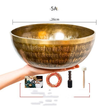 Nepal Handmade Sanskrit Bowl