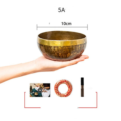 Nepal Handmade Sanskrit Bowl