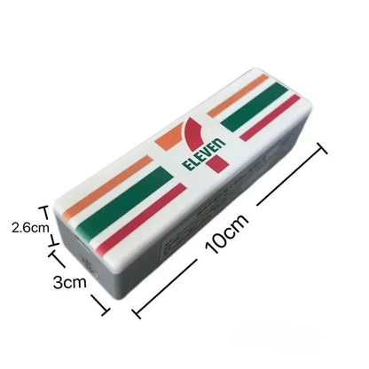 Creative Magnetic 3D Refrigerator Sticker Convenience Store Light Sign Model Decoration 711 Luminous Light Box Mini Display Board